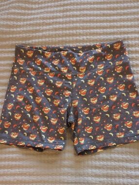 I Am Becoming Halloween Workout Shorts Size Large